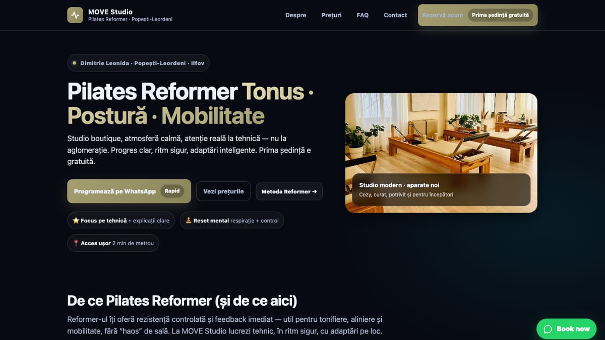 MOVE Studio Popesti-Leordeni preview